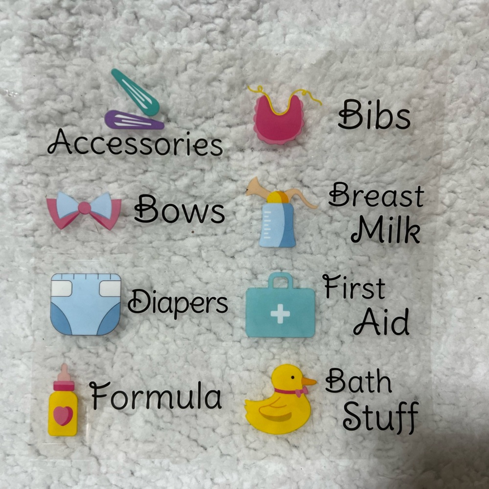 BABY ORGANIZATION LABELS - Picture 4 of 5